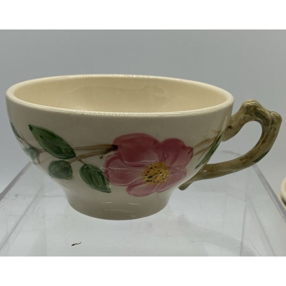 Vintage Franciscan Desert Rose Replacement Flat Cup Coffee Tea USA 1941